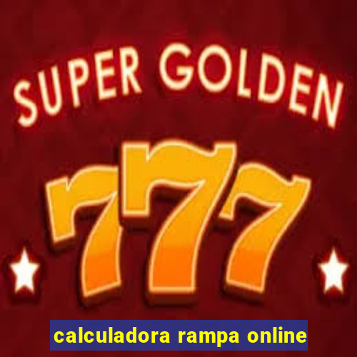 calculadora rampa online